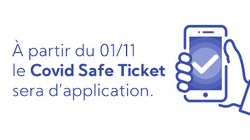 COVID Safe Ticket obligatoire en Wallonie